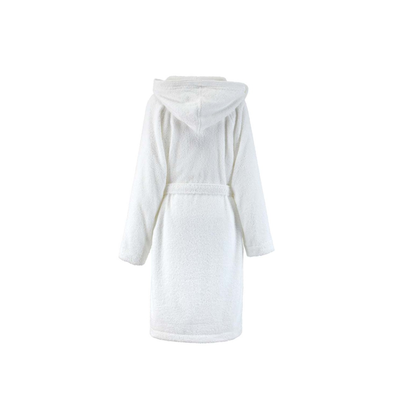 Hugo Boss Μπουρνούζι με κουκούλα Large 400gsm λευκό σειρά Edge Μπουρνούζια