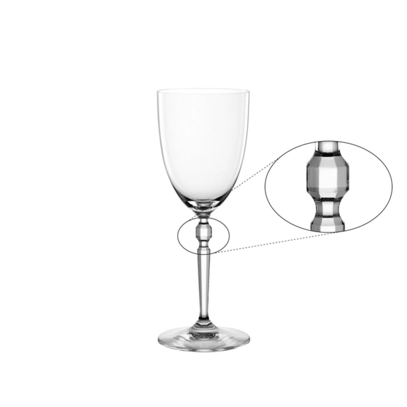 Nachtmann Σετ 2 τεμ. ποτήρια κρασιού 440 ml σειρά Heritage Ποτήρια Κρασιού