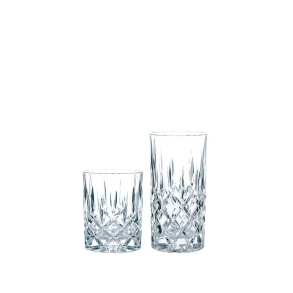 Nachtmann Σετ 8 τεμ ποτήρια (4 x νερού/αναψυκτικού 375 ml + 4 x χυμού/ουίσκυ 295 ml) σειρά Noblesse

