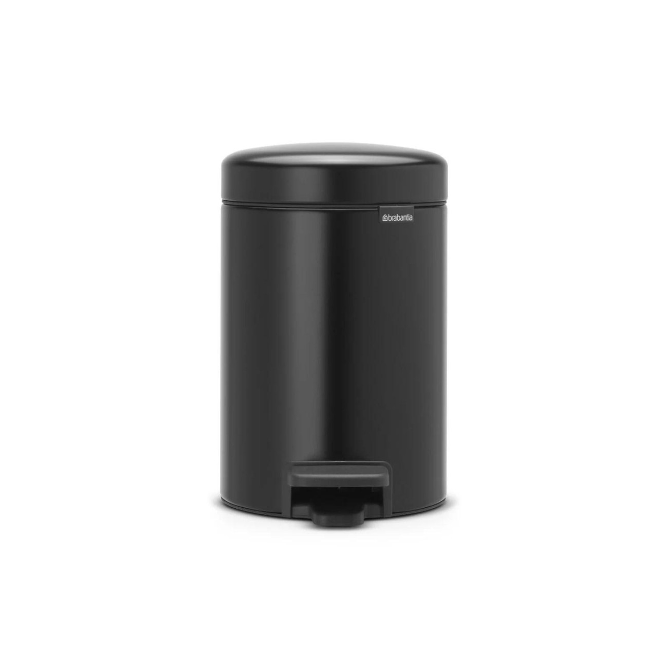 Brabantia Δοχείο απορριμάτων 3 λτ. Matt Black σειρά New Icon Κάδοι Απορριμμάτων 