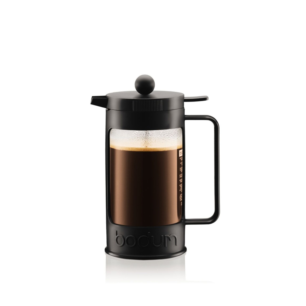 Bodum Καφετιέρα γαλλικού καφέ 8 φλ. 1lt Black σειρά Black Bean Καφές/Τσάι