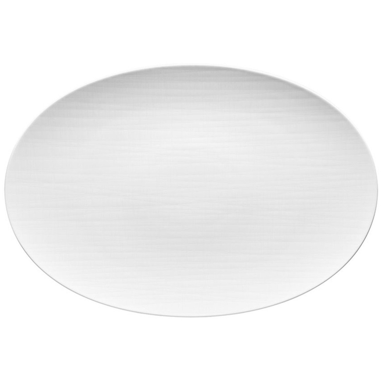 Rosenthal Πιατέλα οβάλ 42 εκ. σειρά Mesh White Πιατέλες Σερβιρίσματος