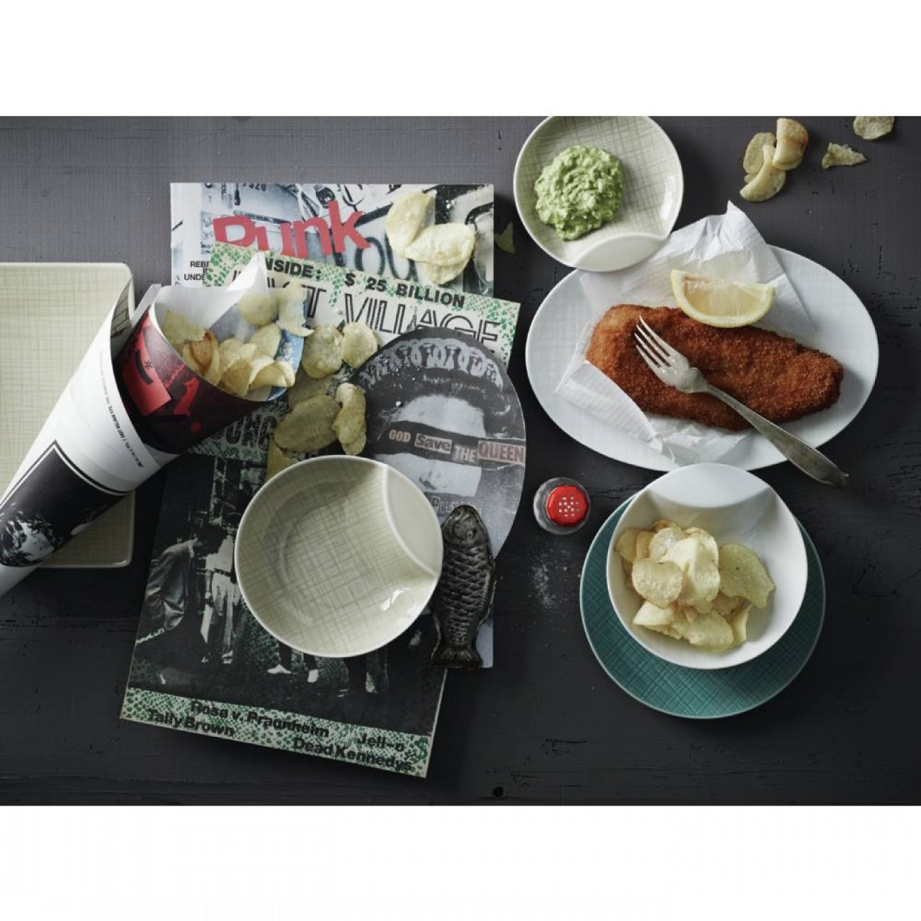 Rosenthal Μπολ σερβιρίσματος 14εκ. σειρά Mesh Cream Μπολ/ Σουπιέρες