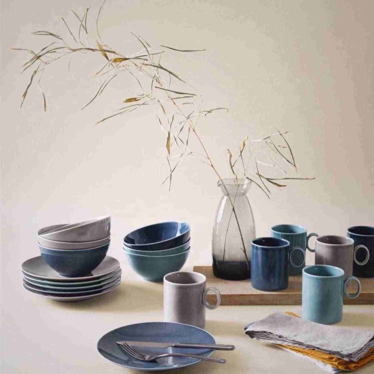 Thomas Πιάτο φρούτου 22 cm Moon Grey σειρά Loft Colors Loft by Thomas