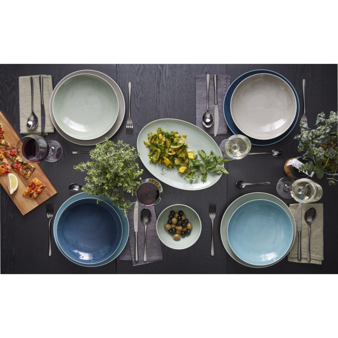 Thomas Πιατέλλα 34 cm Moss Green σειρά Loft Colors Loft by Thomas