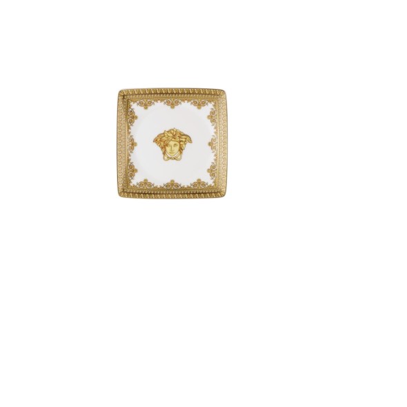 Rosenthal/Versace Πιάτο 12Χ12 εκ. σειρά Baroque Bianco