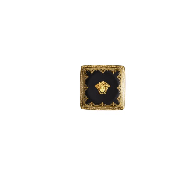 Rosenthal/Versace Πιάτο 12Χ12 εκ. σειρά Baroque Nero Rosenthal/Versace Πιάτο 12Χ12 εκ. σειρά Baroque Nero