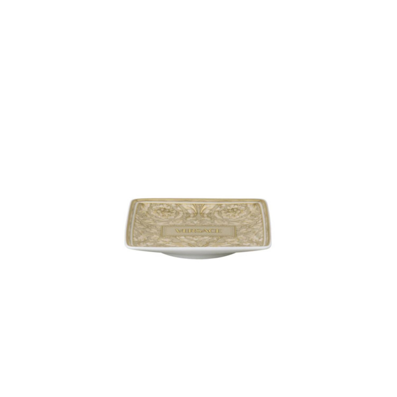 Rosenthal/Versace Πιάτο 12Χ12 εκ. σειρά Barocco Beige Versace 