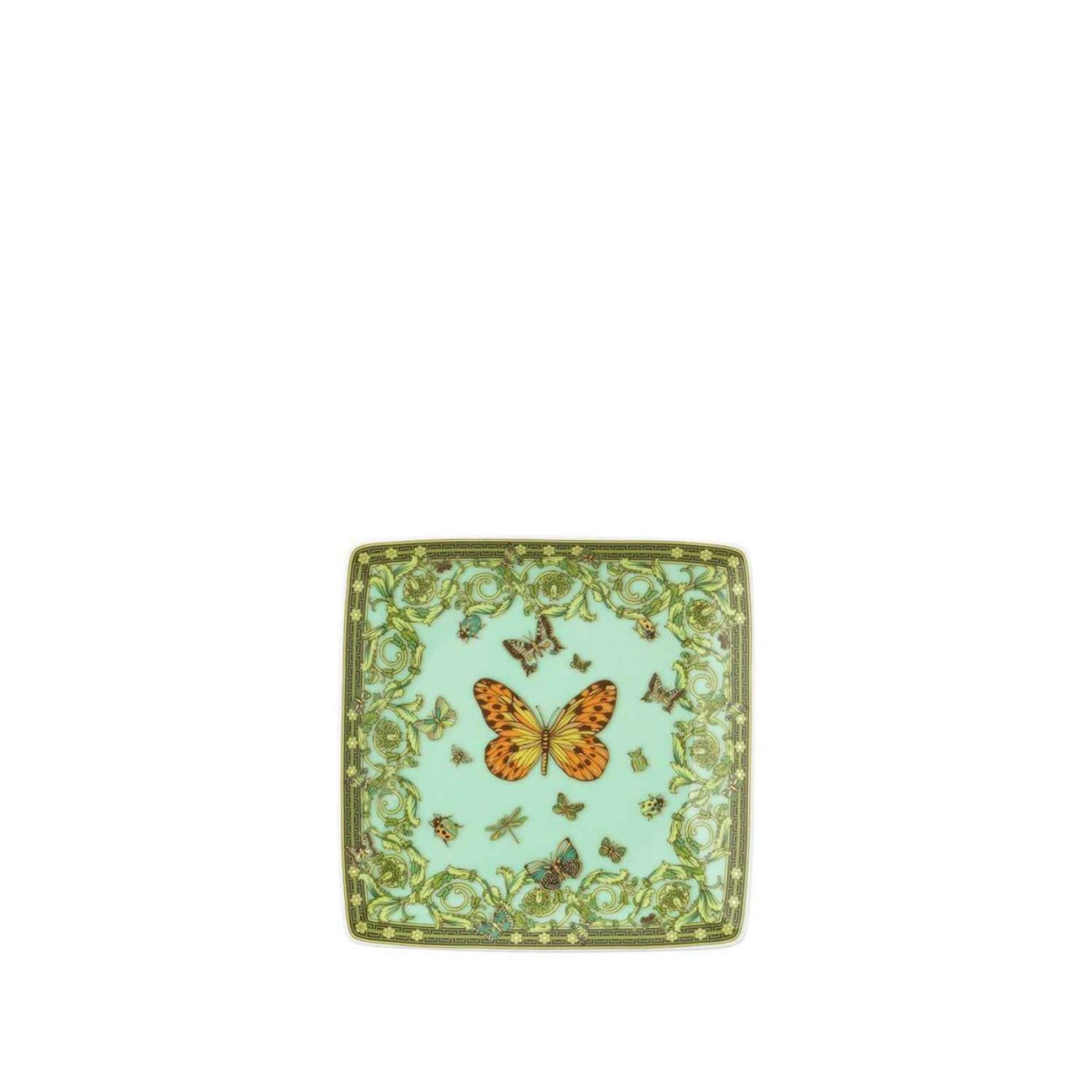 Rosenthal/Versace Πιάτο 12Χ12 εκ. Green 30 Years σειρά Le Jardin De Versace Le Jardin by Rosenthal/Versace