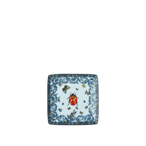 Rosenthal/Versace Πιάτο 12Χ12 εκ. Blue 30 Years σειρά Le Jardin De Versace