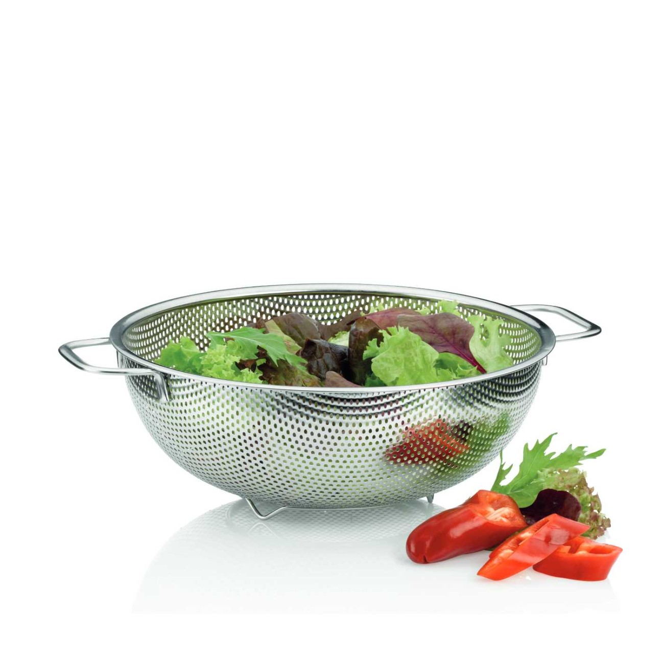 Kela Σουρωτήρι ανοξείδωτο matt Φ23,5x9,5cm σειρά Ares Εργαλεία & Gadgets