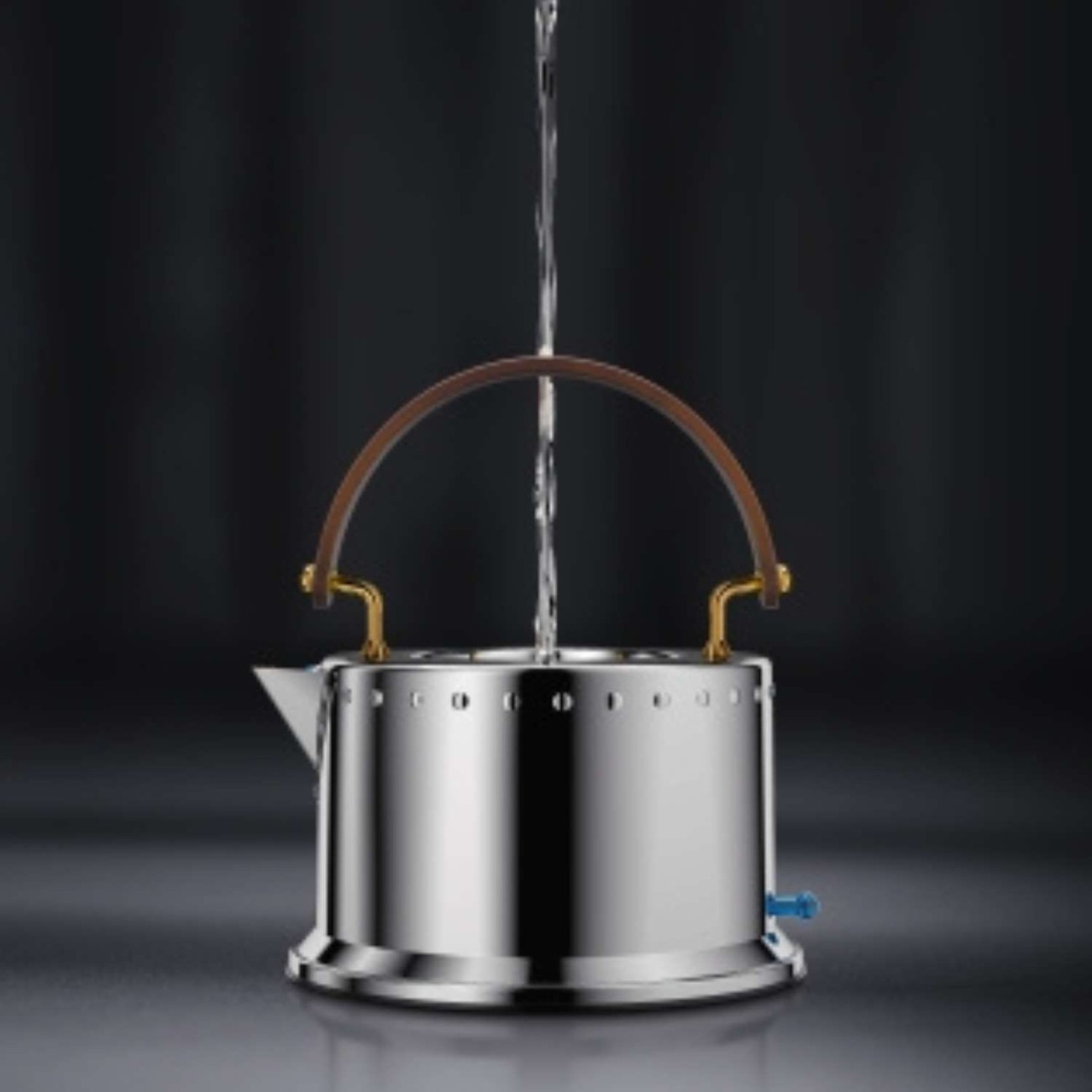 Bodum Ηλεκτρικός βραστήρας 1lt 1380W Chrome  σειρά σειρά Ottoni Βραστήρες