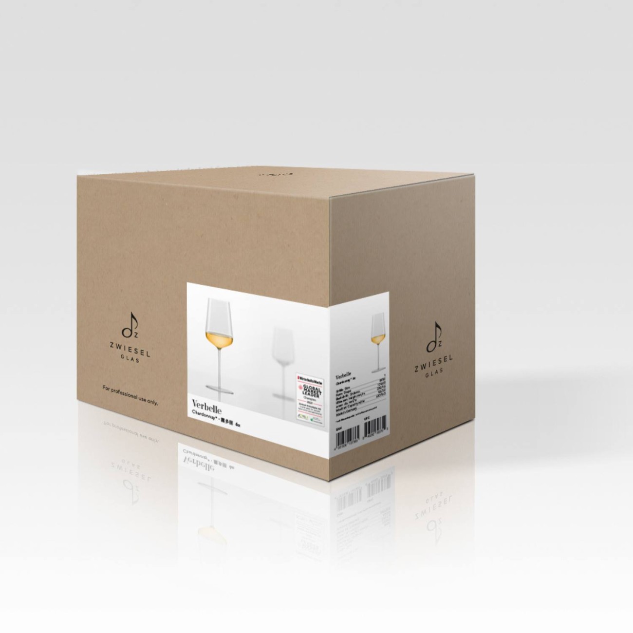 Zwiesel Glas Ποτήρι Chardonnay 487ml σειρά Vervino Ποτήρια Κρασιού