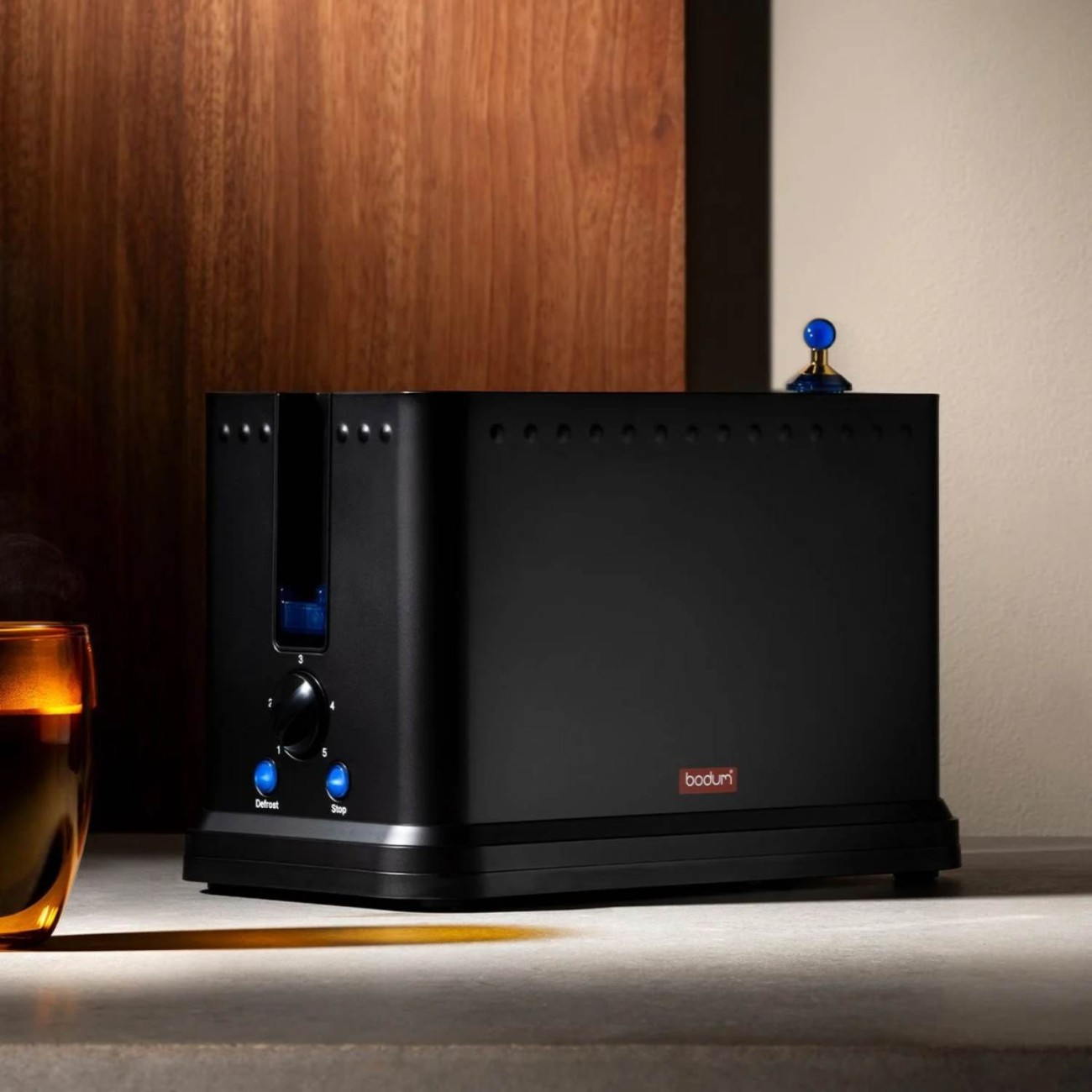 Bodum Φρυγανιέρα διπλή ανοξείδωτη μαύρη Black  σειρά σειρά Ottoni Φρυγανιέρες