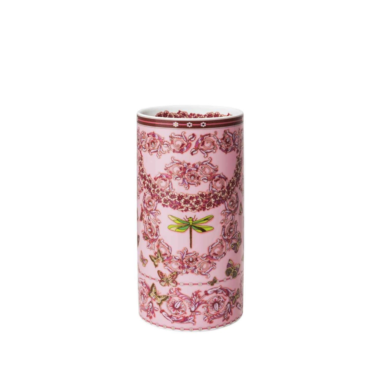 Rosenthal/Versace Βάζο 24 εκ. Pink 30 Years σειρά Le Jardin De Versace Le Jardin by Rosenthal/Versace
