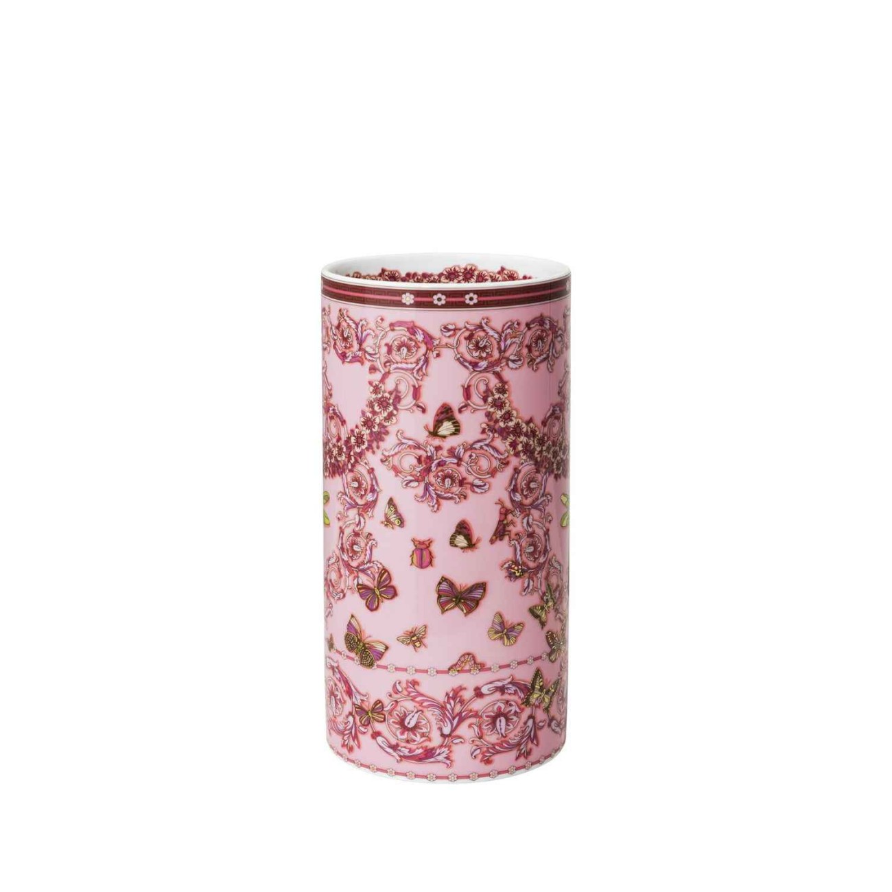 Rosenthal/Versace Βάζο 24 εκ. Pink 30 Years σειρά Le Jardin De Versace Le Jardin by Rosenthal/Versace