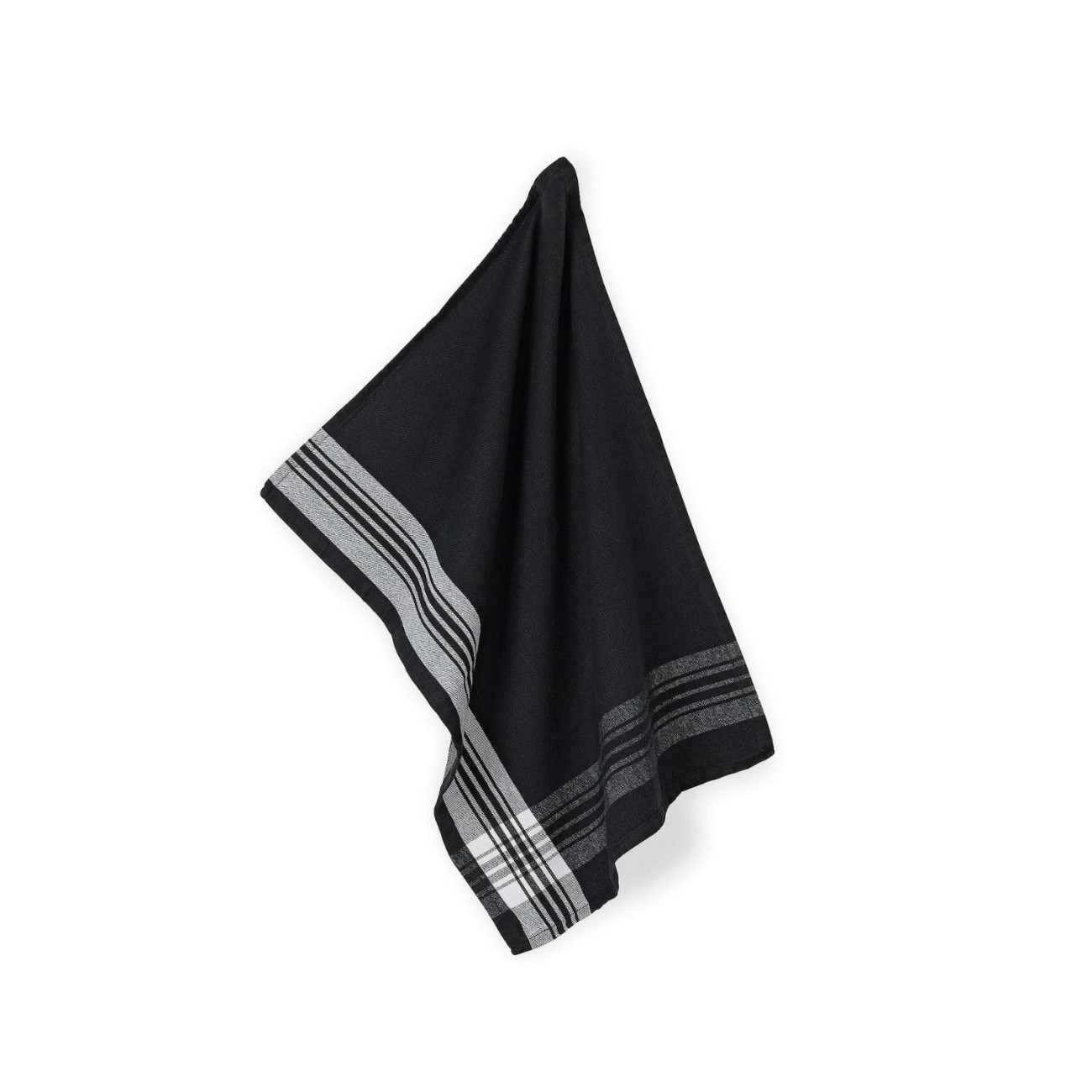Kela Πετσέτα κουζίνας μαύρη 70x50cm σειρά Gianna Πετσέτες/ Ποδιές