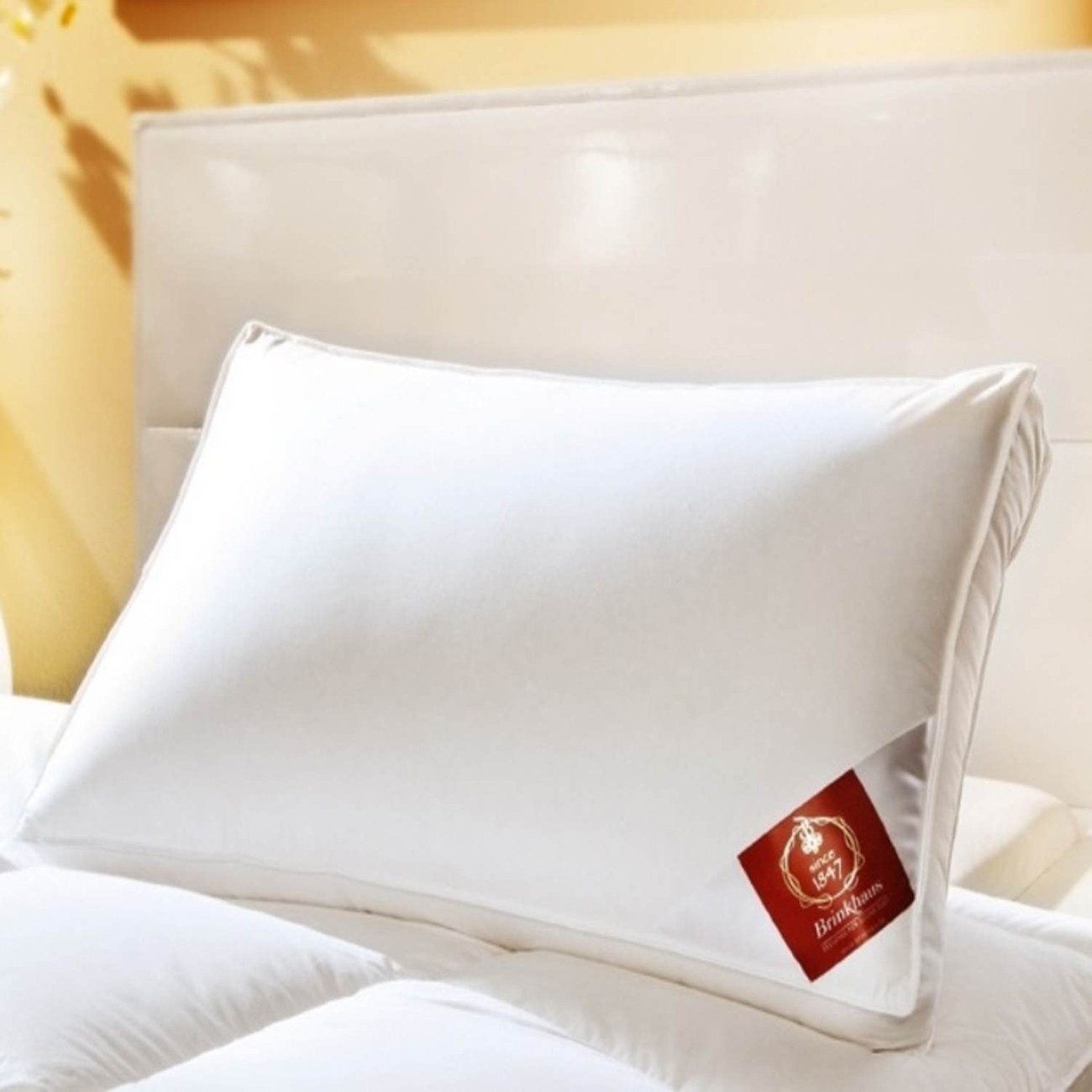 Brinkhaus Μαξιλάρι ύπνου λευκό 50Χ70εκ. μέτριο σειρά Glamour 3-Chamber 