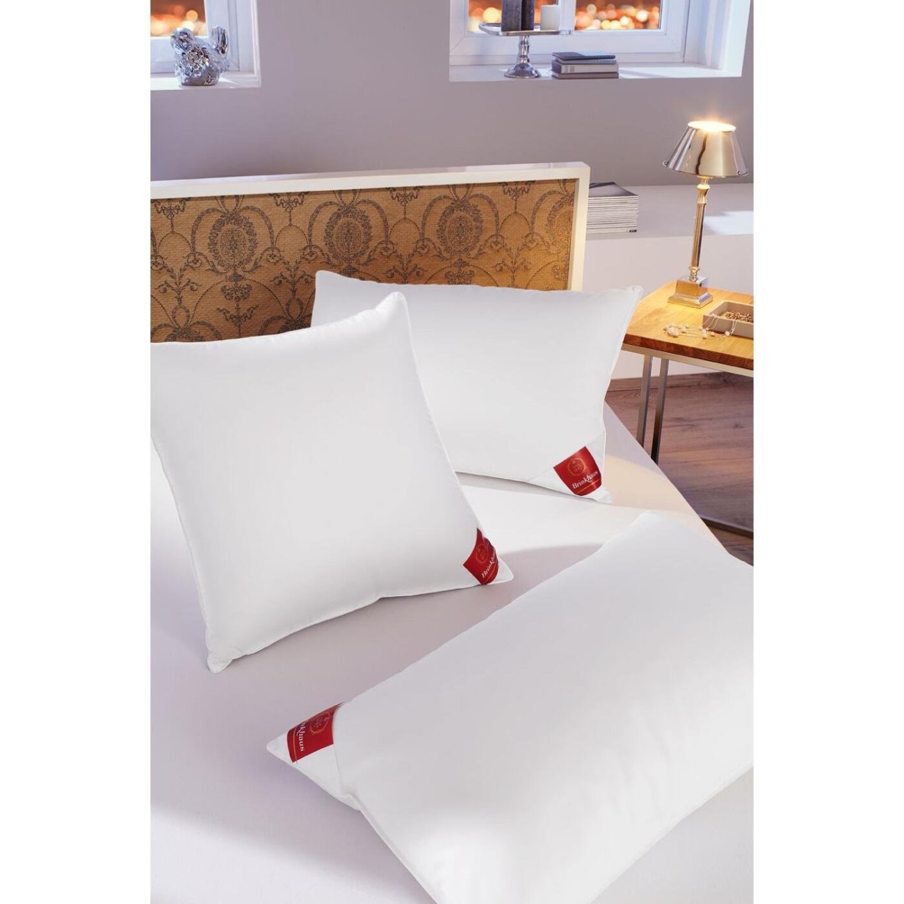 Brinkhaus Μαξιλάρι ύπνου 50Χ70εκ. λευκό σειρά Bauschi Lux Μαξιλάρια
