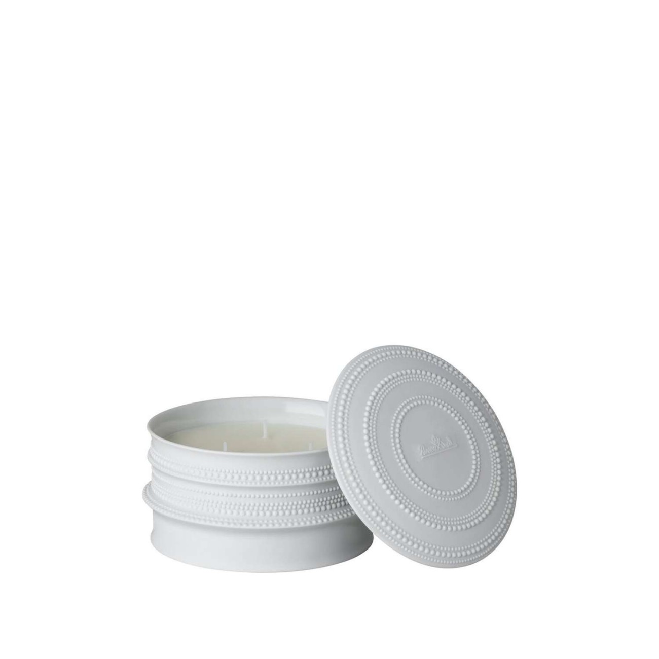 Rosenthal Κηροπήγιο με αρωματικό κερί large 450ml White matt σειρά Pisara Κηροπήγια