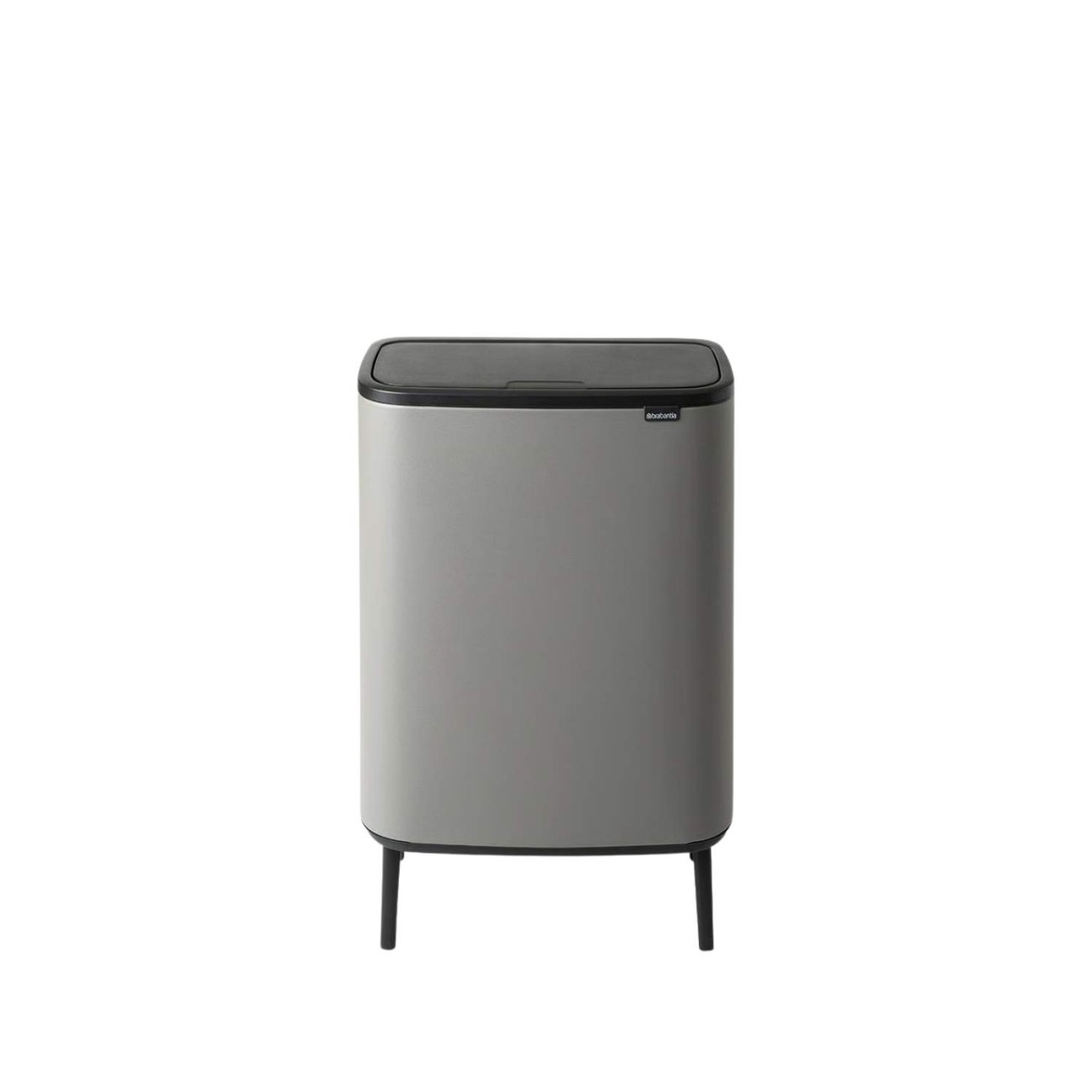 Brabantia Δοχείο απορριμμάτων Touch Bin Hi 2x30lt Mineral Grey σειρά BO Κάδοι Κουζίνας