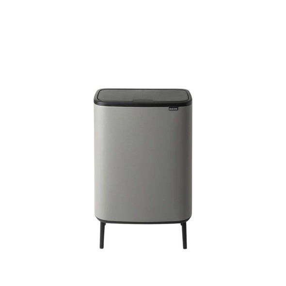 Brabantia Δοχείο απορριμμάτων Touch Bin Hi 2x30lt Mineral Grey σειρά BO Brabantia Δοχείο απορριμμάτων Touch Bin Hi 2x30lt Mineral Grey σειρά BO