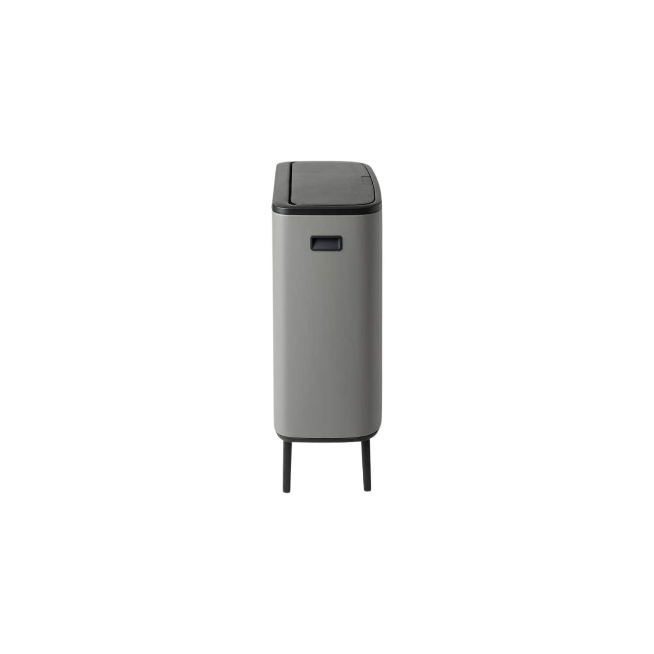 Brabantia Δοχείο απορριμμάτων Touch Bin Hi 2x30lt Mineral Grey σειρά BO Κάδοι Κουζίνας