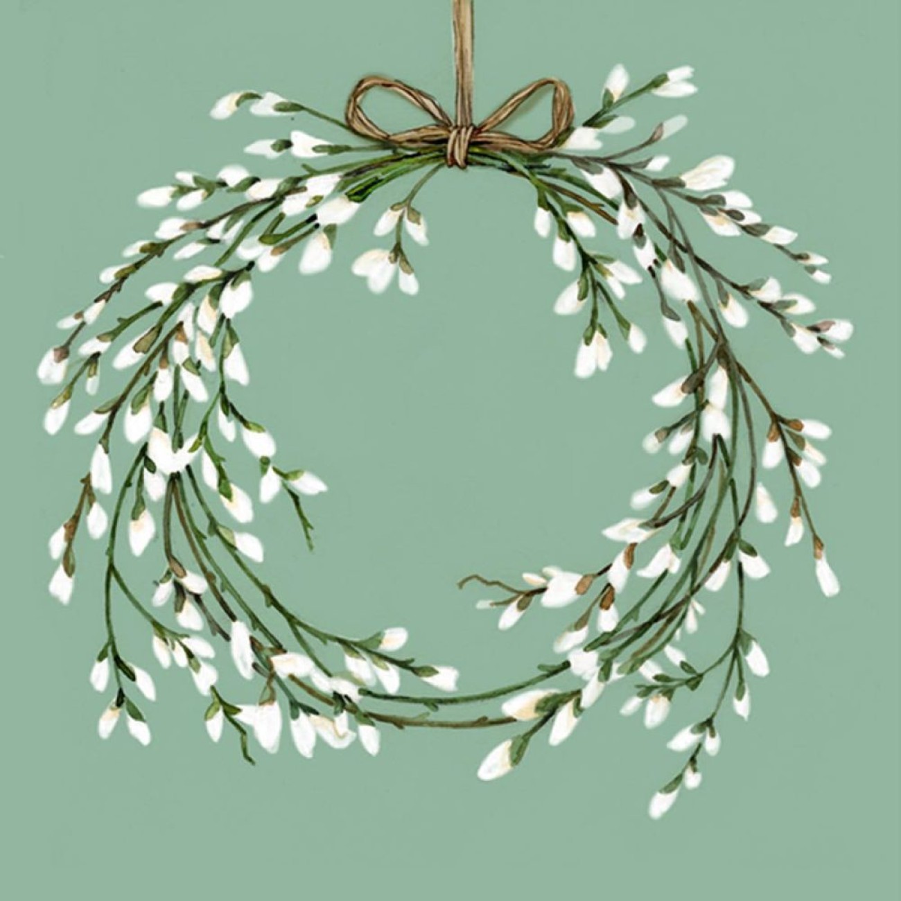 Paperproducts Design - PPD Χαρτοπετσέτα 33x33cm σειρά Springtime Wreath
 Αξεσουάρ Σερβιρίσματος