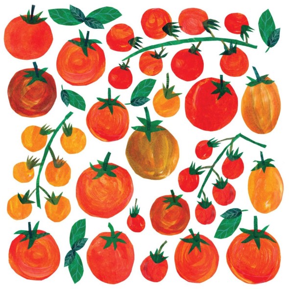 Paperproducts Design - PPD Χαρτοπετσέτα 33x33cm σειρά Tracey's Pomodori