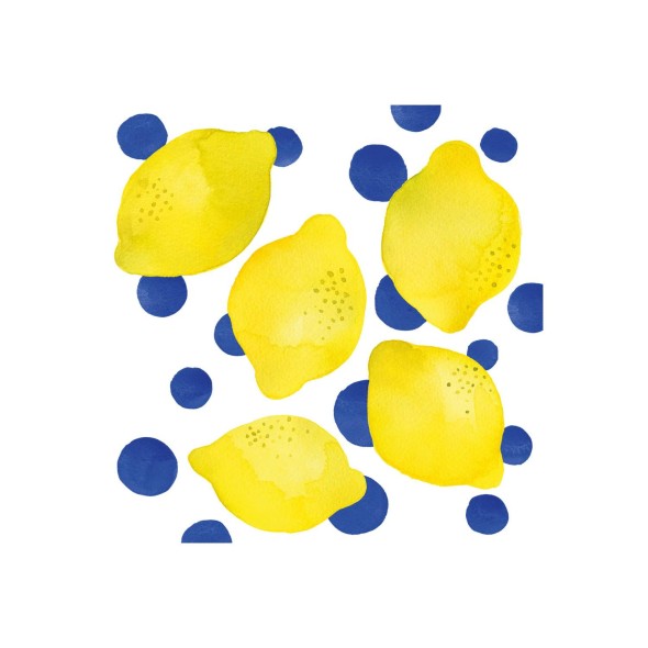 Paperproducts Design - PPD Χαρτοπετσέτα 33x33cm σειρά Lemon & Dots Paperproducts Design - PPD Χαρτοπετσέτα 33x33cm σειρά Lemon & Dots