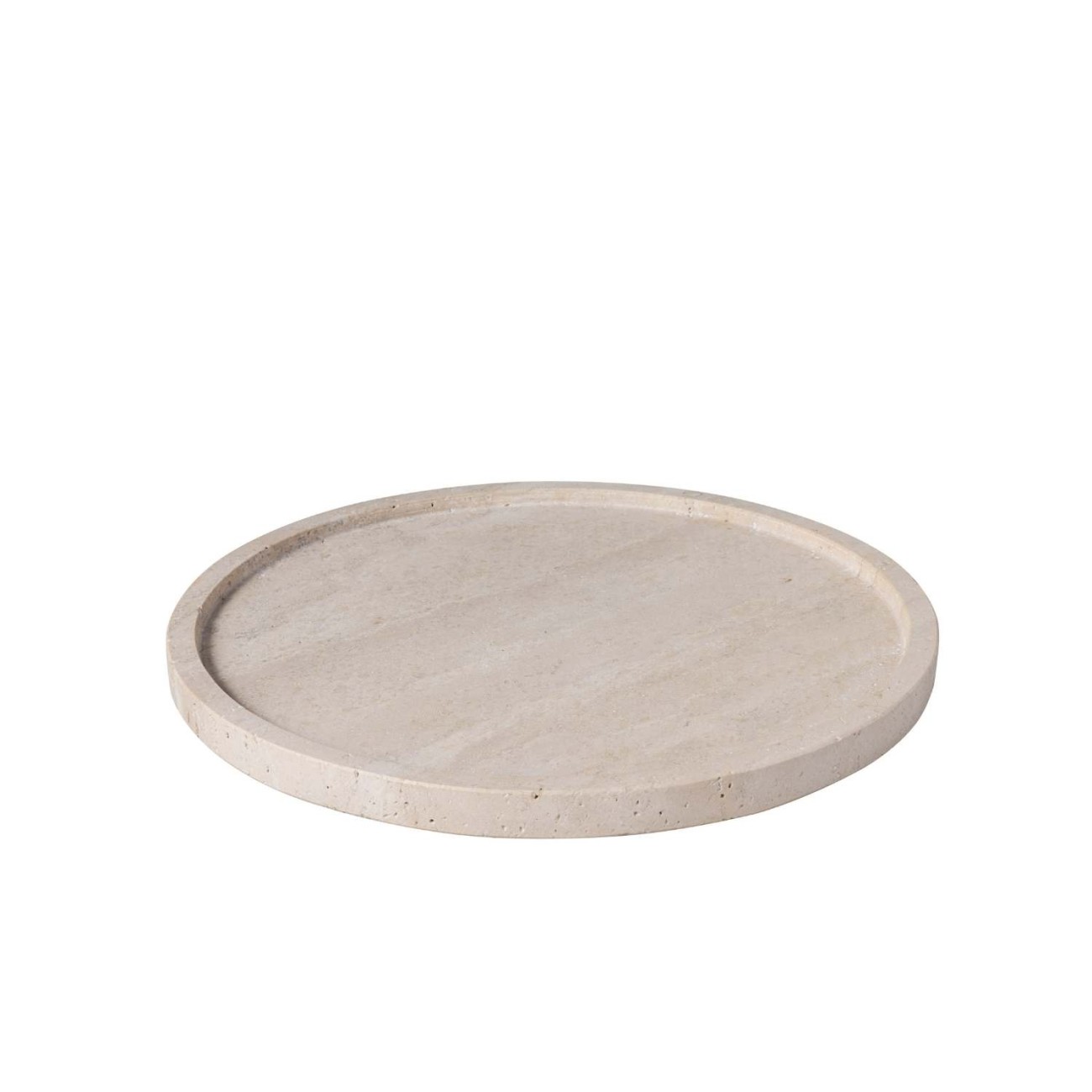 Villeroy & Boch Πιατέλλα στρογγυλή 24,5 εκ. Stoneware σειρά Manufacture Travertine Αξεσουάρ Σερβιρίσματος