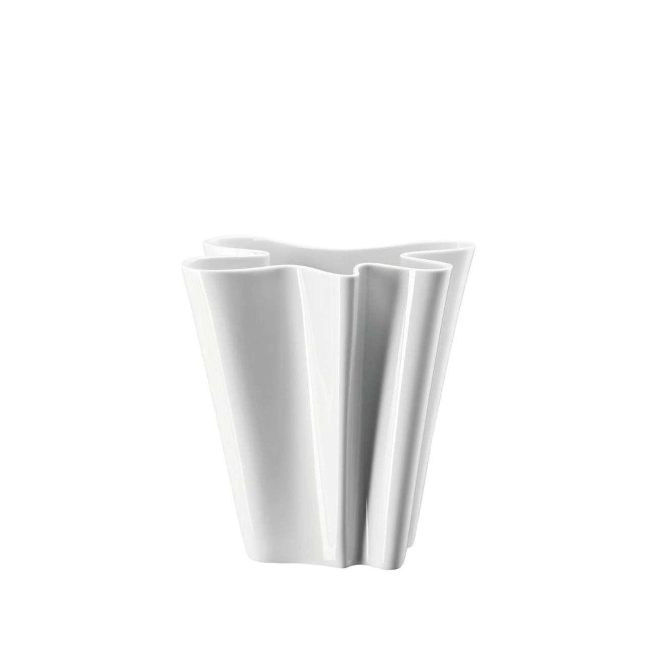 Rosenthal Βάζο 26 εκ. White σειρά Flux Βάζα