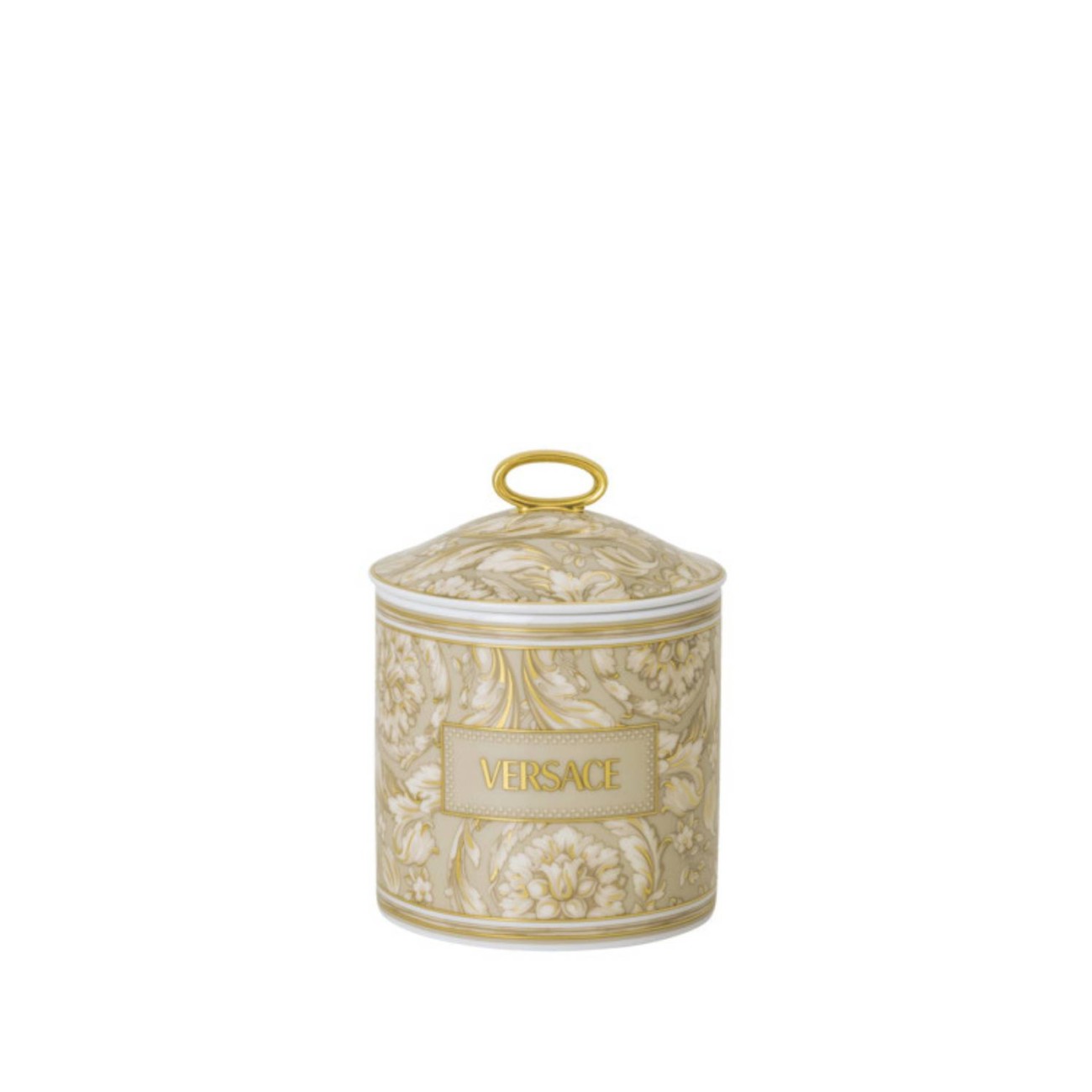 Rosenthal/Versace Κουτί διακοσμητικό 360ml/12 εκ. σειρά Barocco Beige Versace 