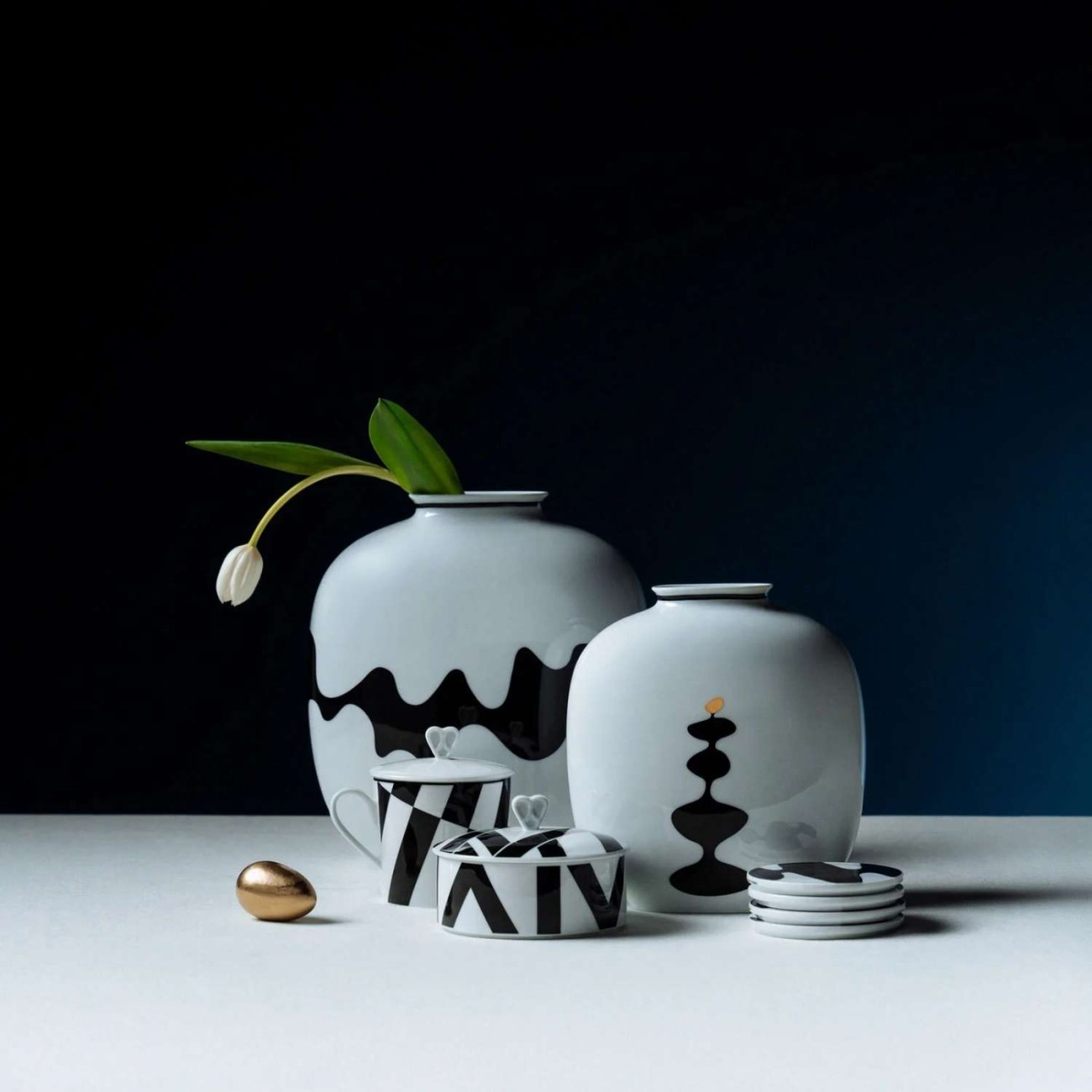 Rosenthal Κουτί διακοσμητικό 11,5 εκ. σειρά Home Monochrome Νέα Είδη