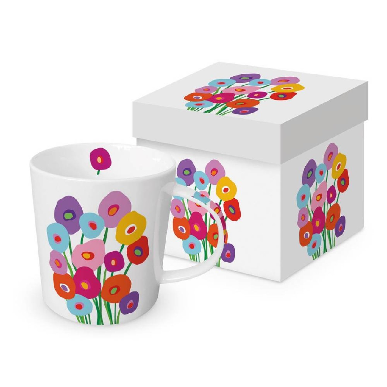 Paperproducts Design - PPD Κούπα 350ml σε κουτί σειρά Super Bouquet Καφές/ Τσάι