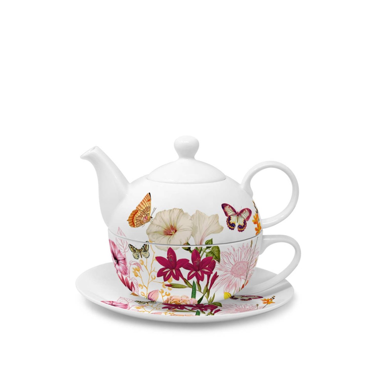 Paperproducts Design – PPD Κούπα Bone China για Τσάϊ Tea4One 500ml σε κουτί σειρά Illusion Καφές/Τσάι