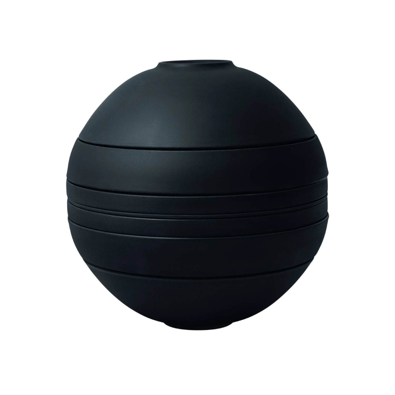 Villeroy & Boch Σετ 7 τεμ. La Boule black σειρά Iconic Manufacture Rock by Villeroy & Boch