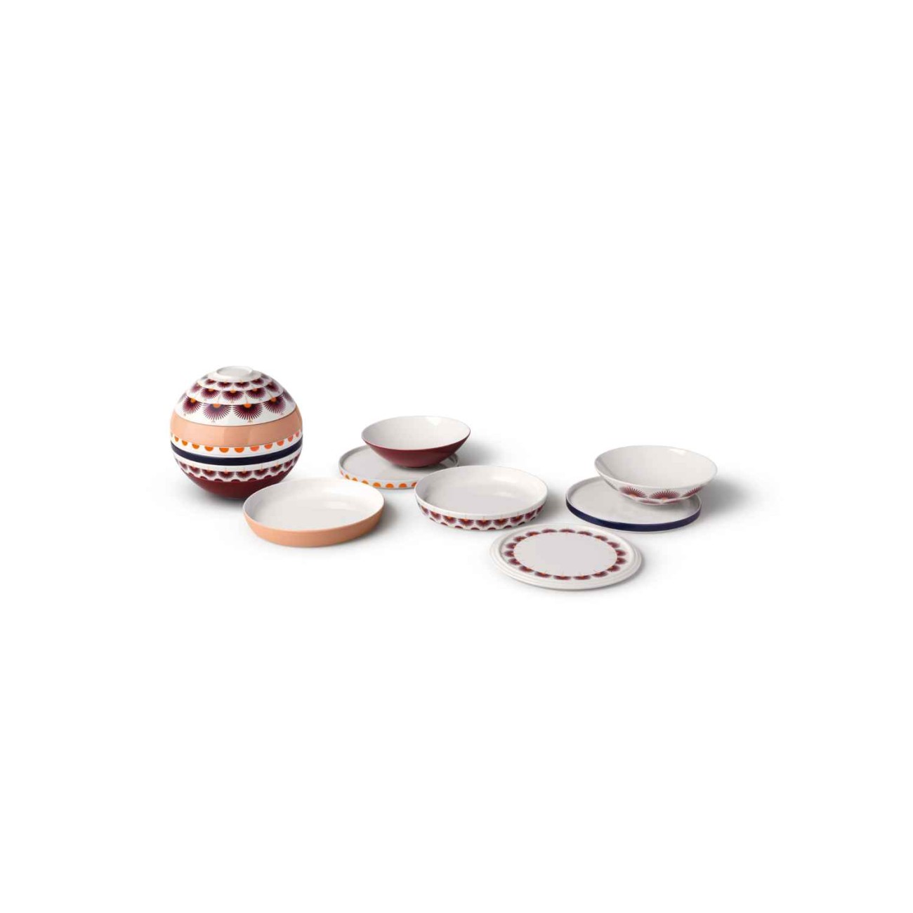 Villeroy & Boch Σετ 7 τεμ. La Boule Kyoto σειρά Iconic Σετ Πιάτων