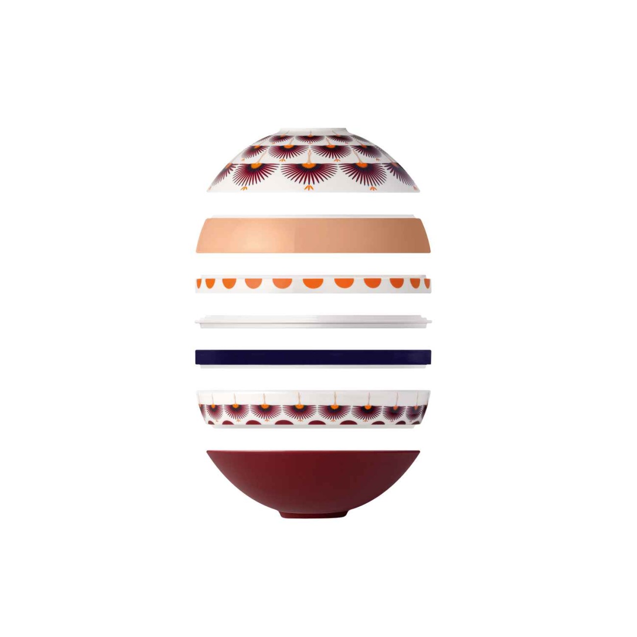 Villeroy & Boch Σετ 7 τεμ. La Boule Kyoto σειρά Iconic Σετ Πιάτων