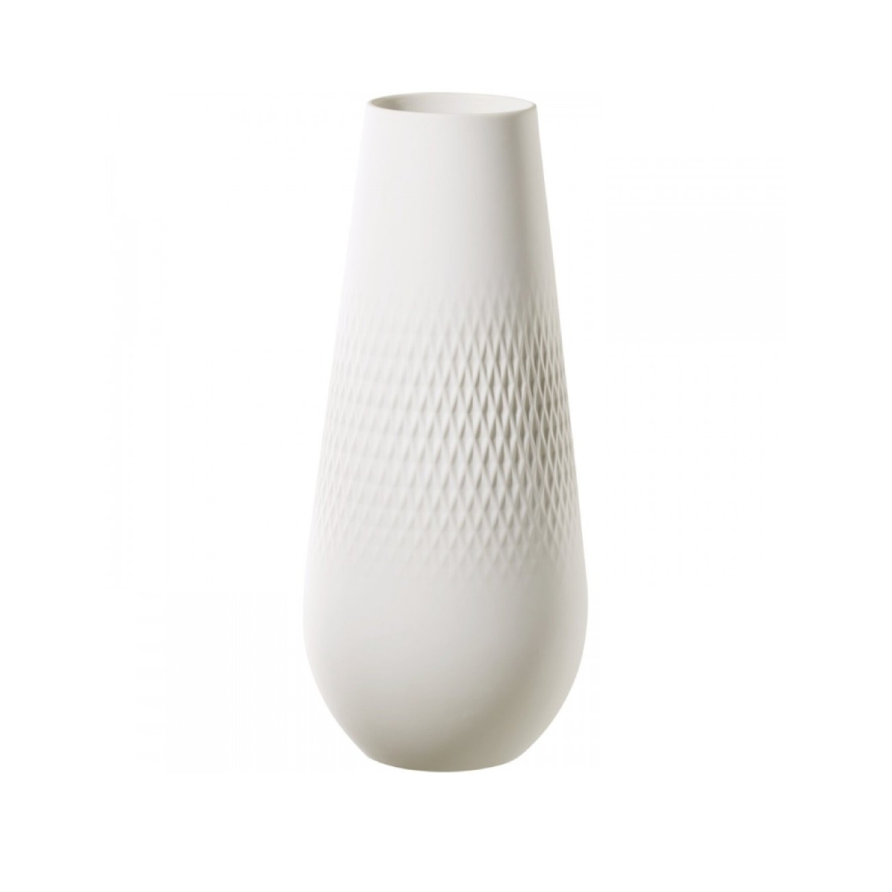Villeroy & Boch Βάζο 11,5x11,5x26 εκ. Carre σειρά Collier Blanc Βάζα