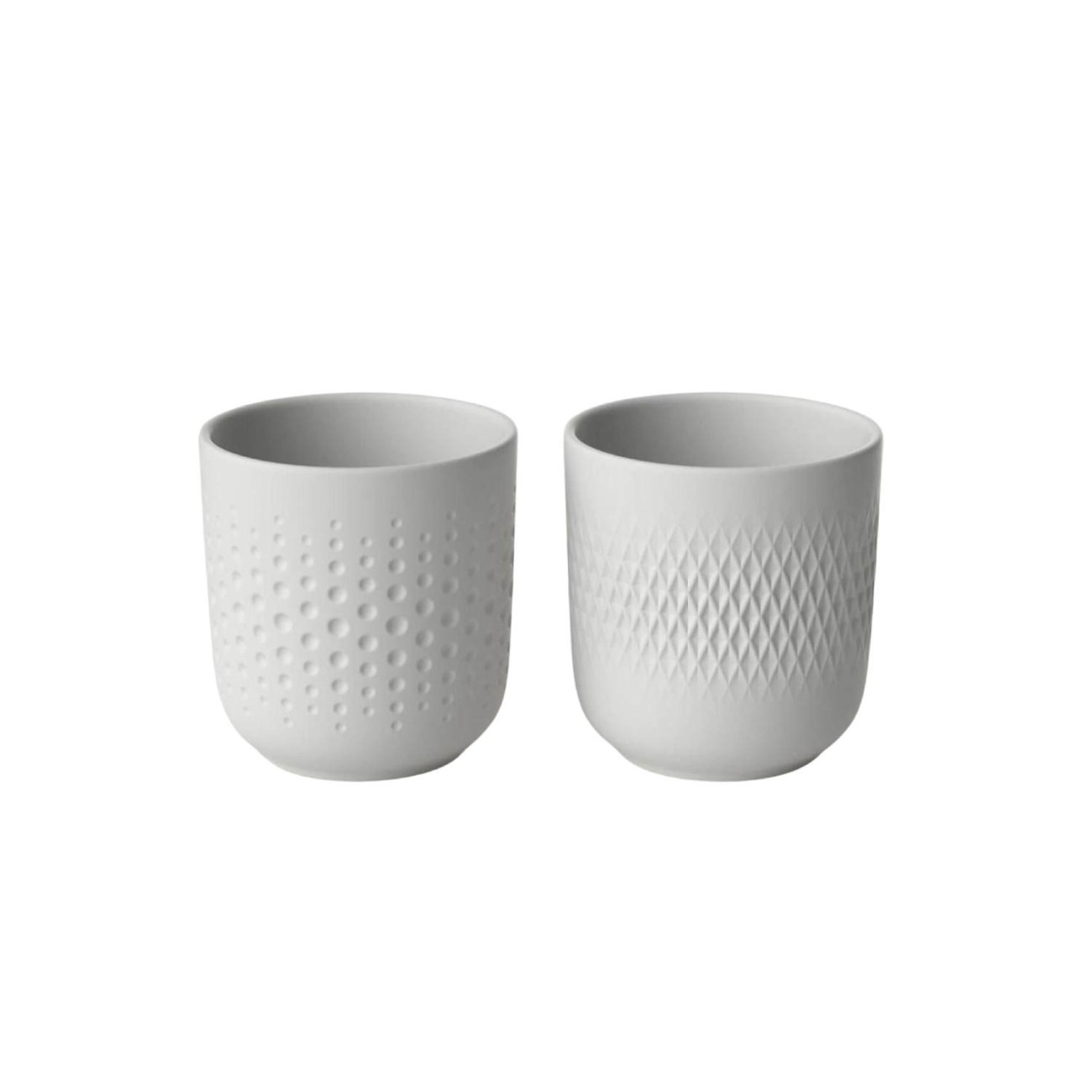 Villeroy & Boch Σετ 2 τεμ. Κούπες σειρά Μanufacture Collier Blanc 
 Καφές/ Τσάι