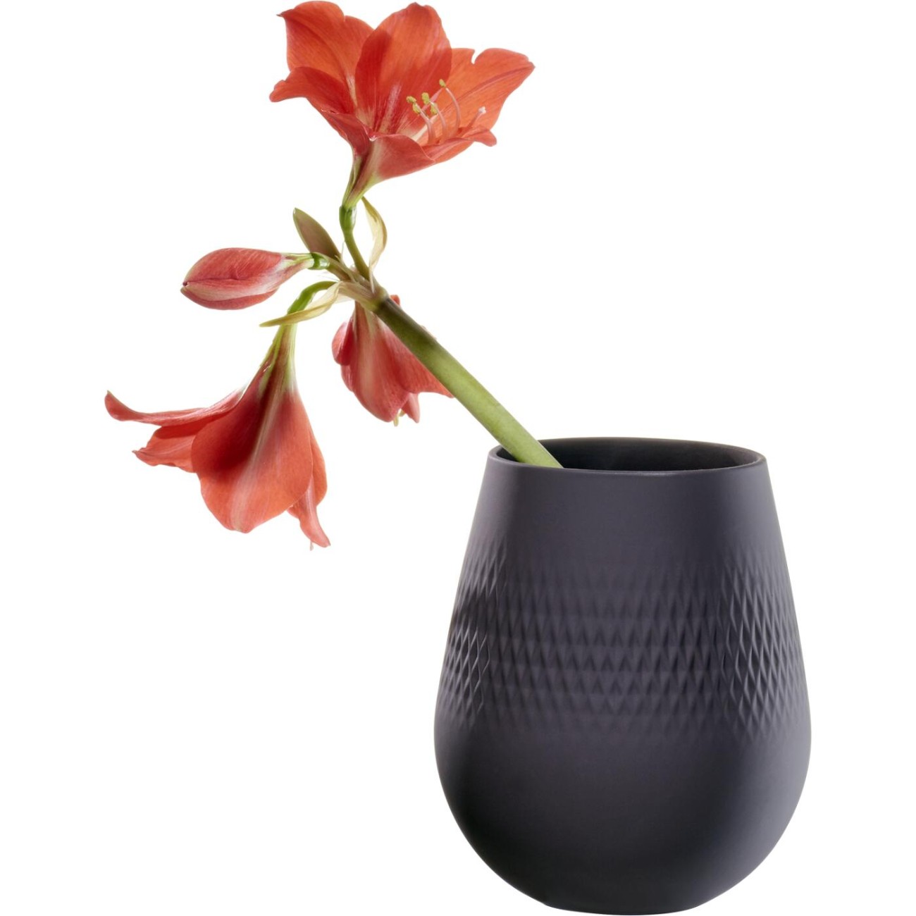 Villeroy - Boch Βάζο 12,5x12,5x14 εκ. Carre σειρά Collier Noir Βάζα