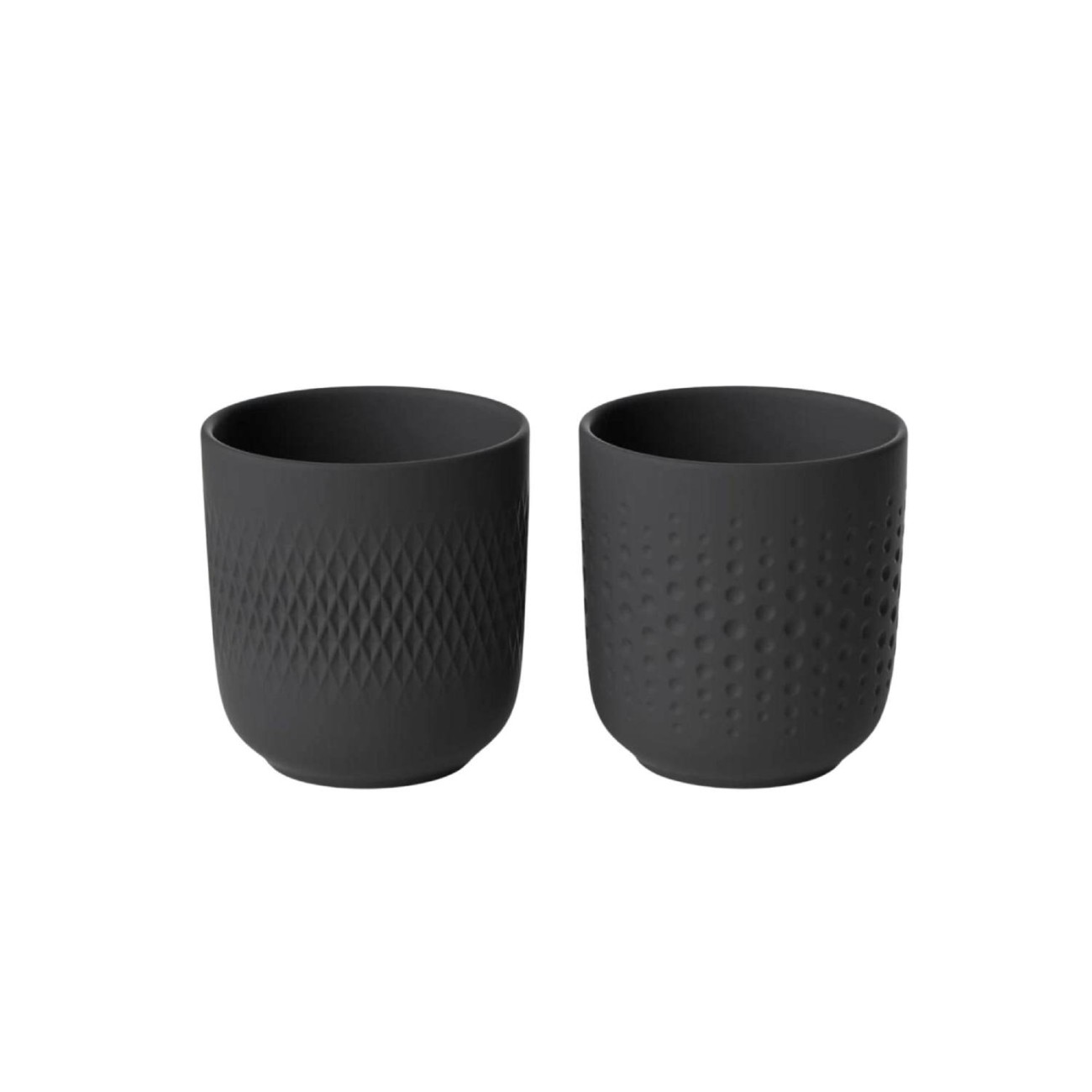 Villeroy & Boch Σετ 2 τεμ. Κούπες σειρά Μanufacture Collier Noir

 Καφές/ Τσάι