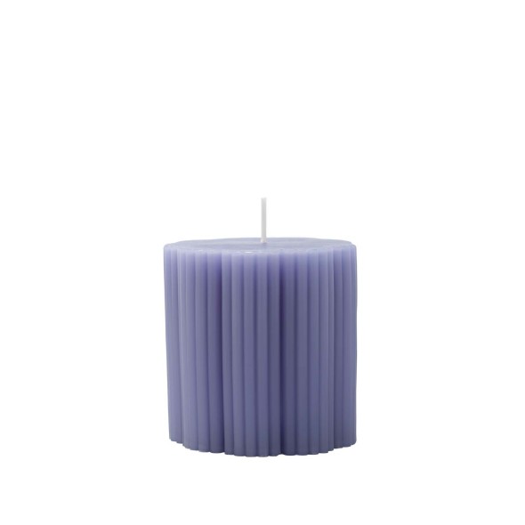 Villeroy & Boch Διακοσμητικό pillar κερί ριγέ 7,5 εκ. σειρά Fleur Accessoires Blue