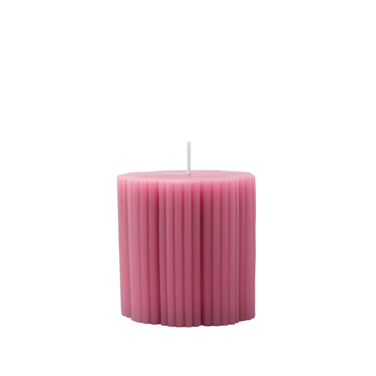Villeroy & Boch Διακοσμητικό pillar κερί ριγέ 7,5 εκ. σειρά Fleur Accessoires Cassis Κεριά κηροπηγίου