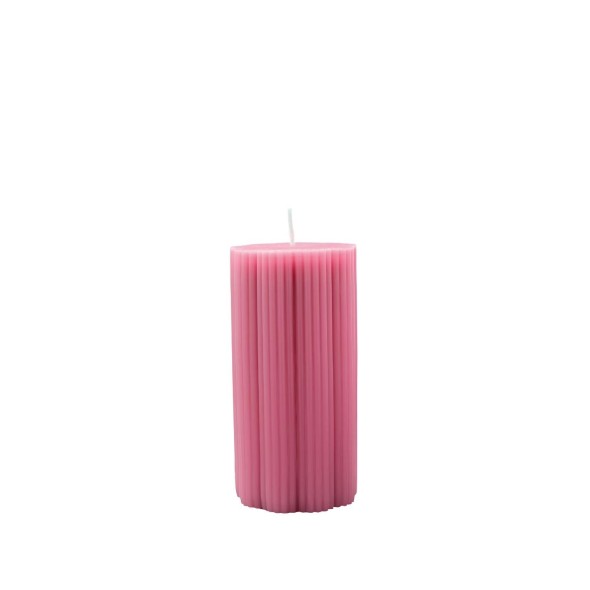 Villeroy & Boch Διακοσμητικό pillar κερί ριγέ 15 εκ. σειρά Fleur Accessoires Cassis