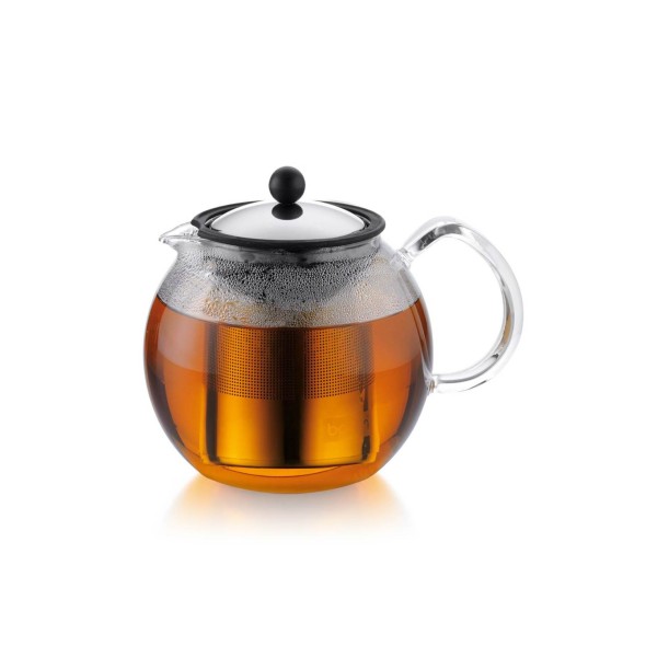 Bodum Τσαγιέρα με ανοξείδωτο φίλτρο, 1.5lt Chrome σειρά Assam