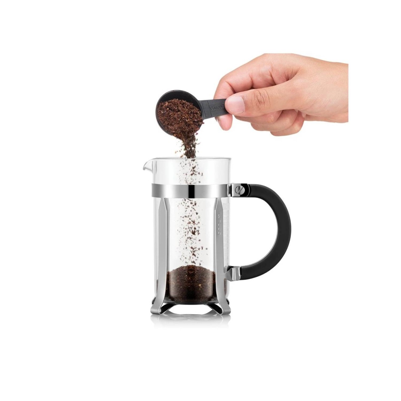 Bodum Καφετιέρα γαλλικού καφέ 3 φλ. 350ml Chrome  σειρά σειρά Chambord Καφές/Τσάι