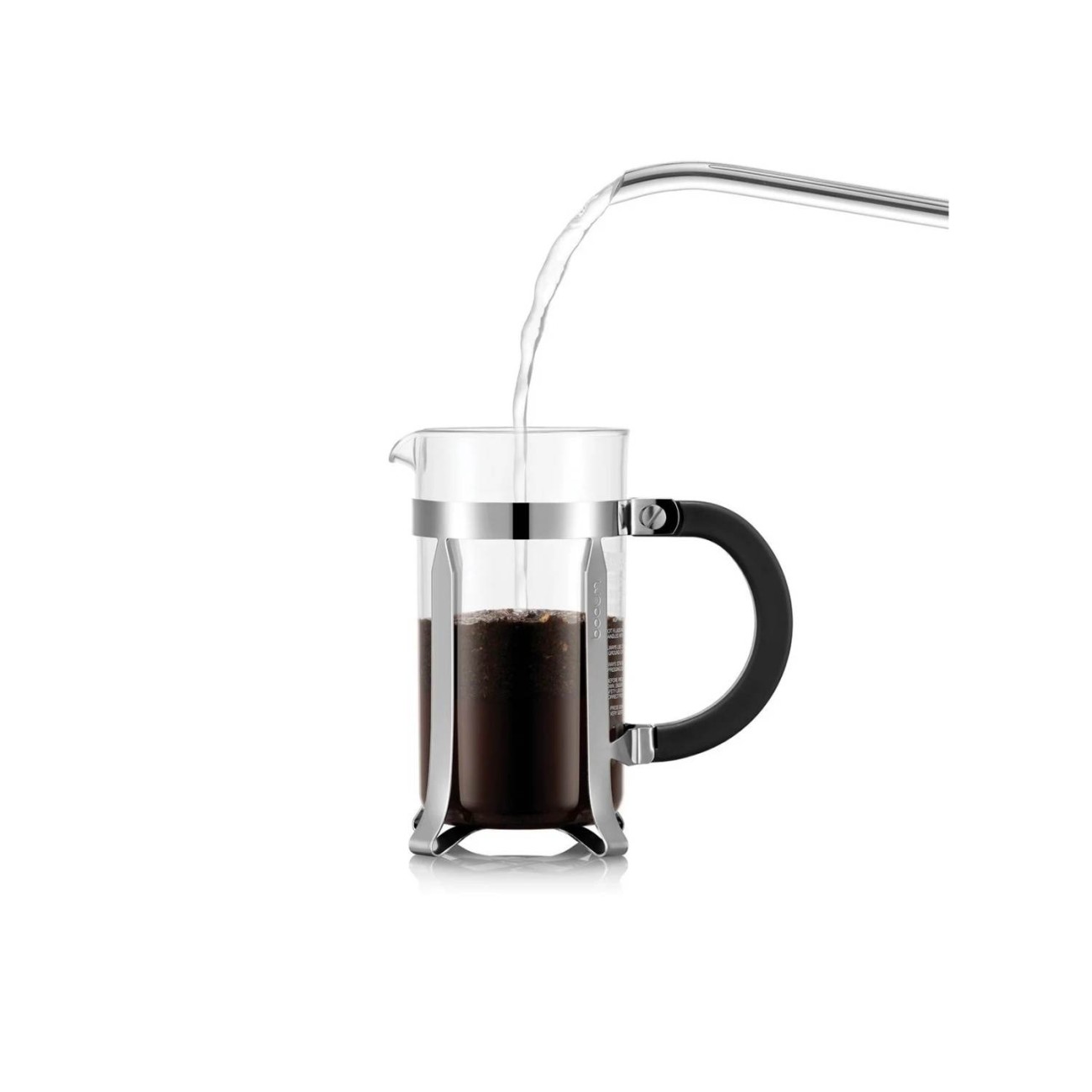 Bodum Καφετιέρα γαλλικού καφέ 3 φλ. 350ml Chrome  σειρά σειρά Chambord Καφές/Τσάι