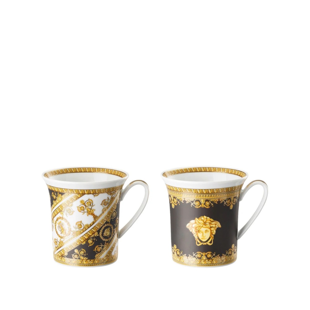 Versace Σετ 2 τεμ. Κούπες 0,35 λτ σειρά I Love Baroque & I Love Baroque Nero I Love Baroque by Rosenthal/ Versace